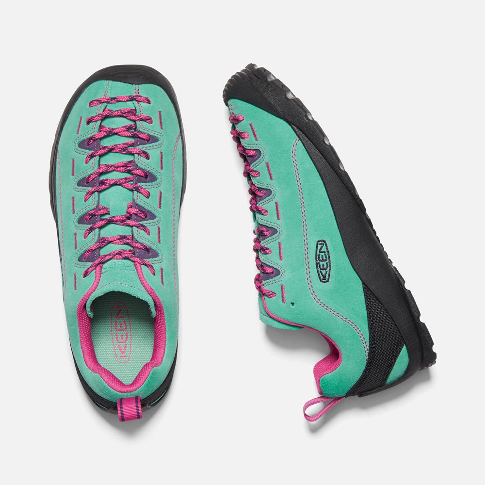 Keen Sneakers Dam Gröna/Rosa - Jasper Suedes - 437950OYH